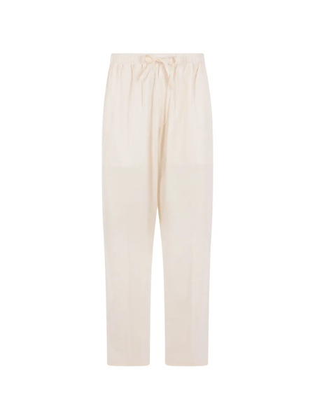  Umit Benan Drawstring Trousers - White 