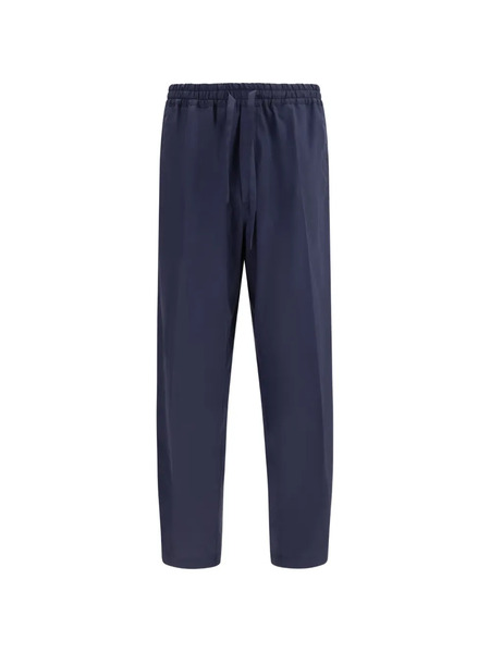  Umit Benan Julian Drawstring-fastening Trousers - Blue 