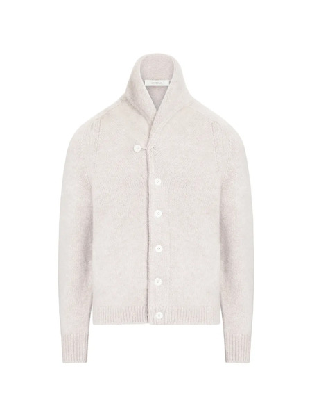  Umit Benan Montana Buttoned Knitted Cardigan - Neutrals 