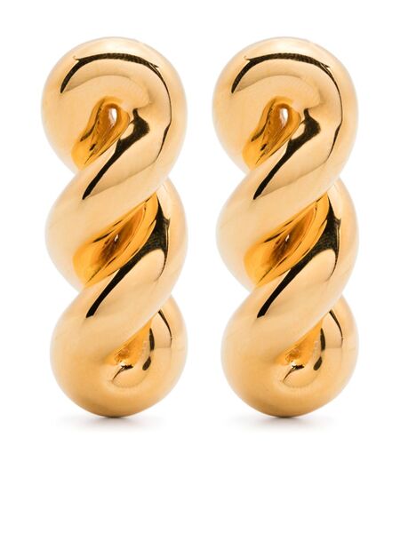 Uncommon Matters Long Twist Earrings - Gold 