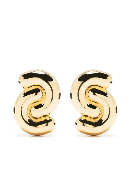  Uncommon Matters Tropos Double-curve Earrings - Gold 