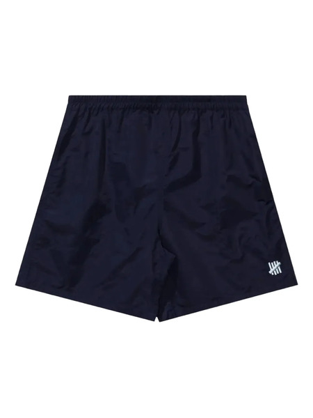  Undefeated Logo-embroidered Swim Shorts - Blue 