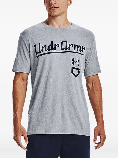  Under Armour Baseball Script T-shirt - Grey 