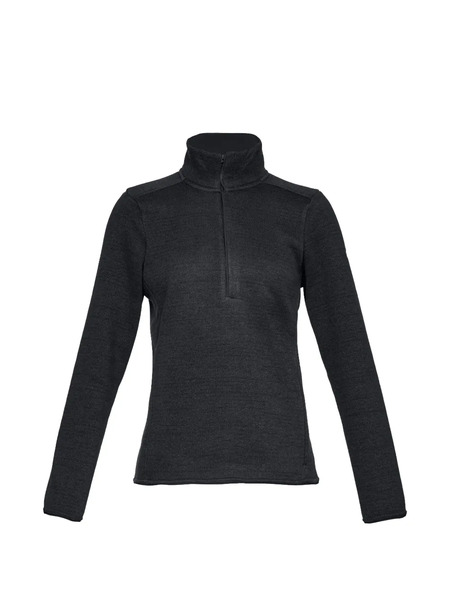  Under Armour Half-zip Wintersweet Top - Black 