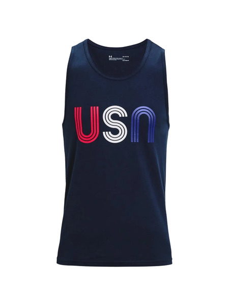  Under Armour Logo-print Tank Top - Blue 