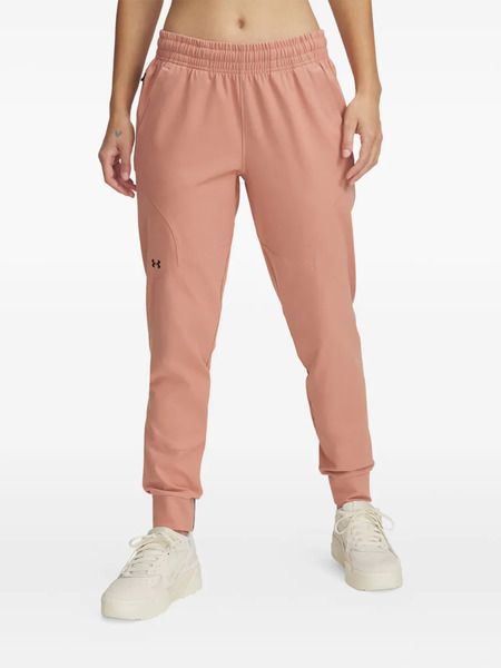  Under Armour Panelled Elasticated-cuff Track Pants - Pink 