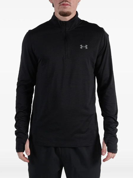  Under Armour Zip-up Long-sleeve Performance Sweater - Black 