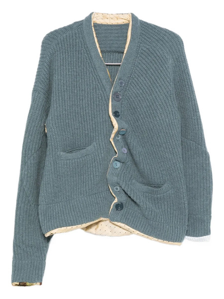  Undercover Asymmetric Cardigan - Blue 