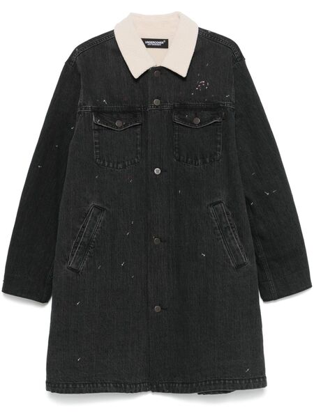  Undercover Denim Coat - Black 