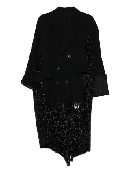  Undercover Double-breasted Coat - Black 