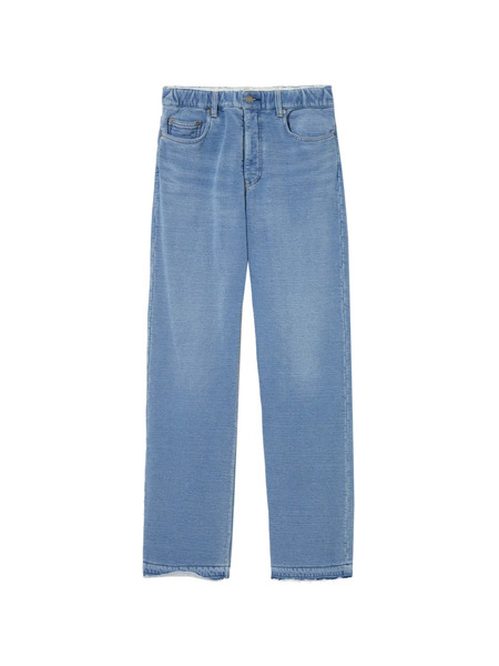  Undercover Drawstring-frayed Jeans - Blue 