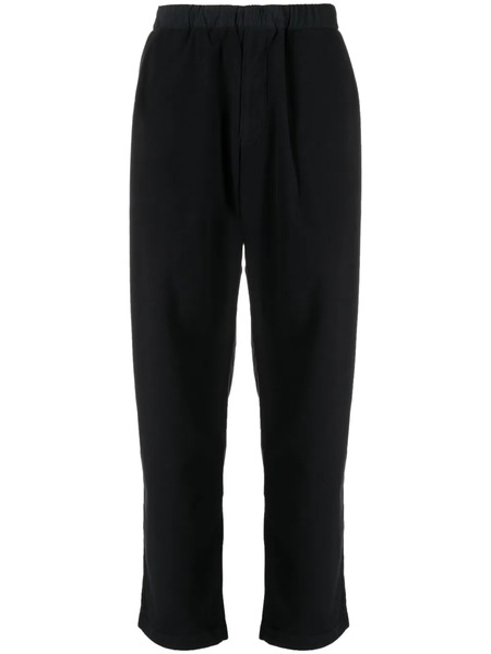  Undercover Elasticated-waist Tapered Trousers - Black 