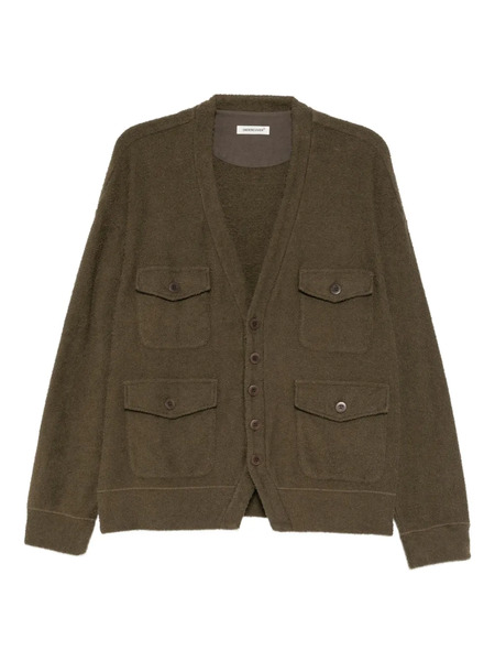  Undercover Flap Pockets Cardigan - Green 