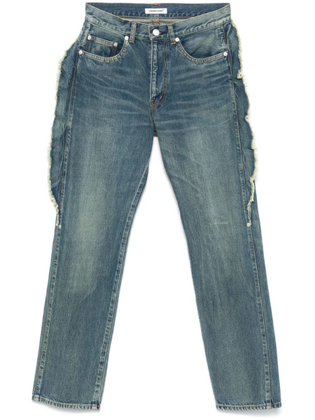  Undercover Frayed-detailed Jeans - Blue 