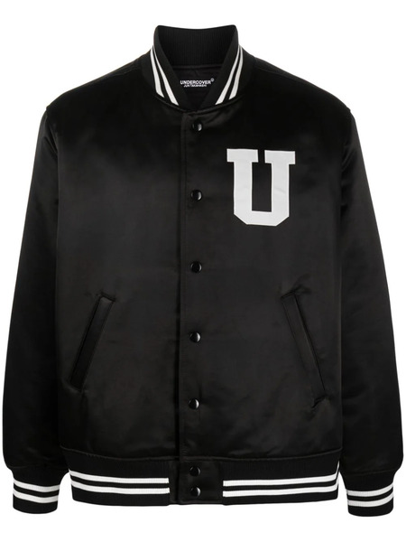  Undercover Graphic-print Bomber Jacket - Black 