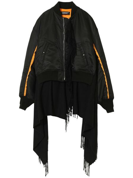  Undercover Layered Bomber Jacket - Black 