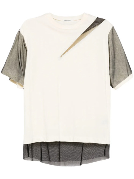  Undercover Layered Cotton T-shirt - Neutrals 