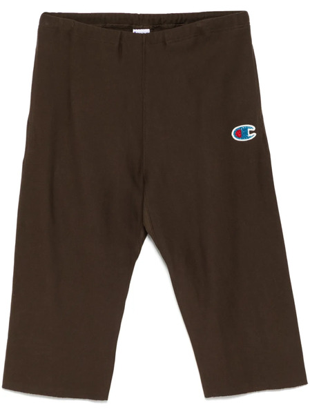 Undercover Logo Patch Trousers - Brown 
