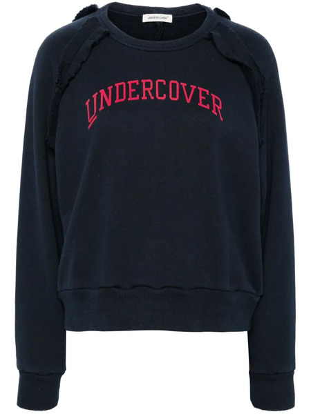  Undercover Logo-print Cotton Sweatshirt - Blue 