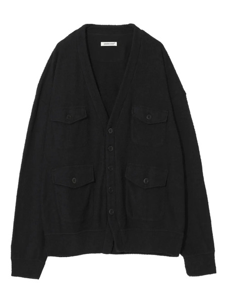  Undercover Patch Pockets Cardigan - Black 