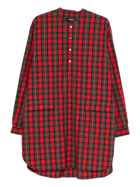  Undercover Plaid Pocket Shirt - Red 