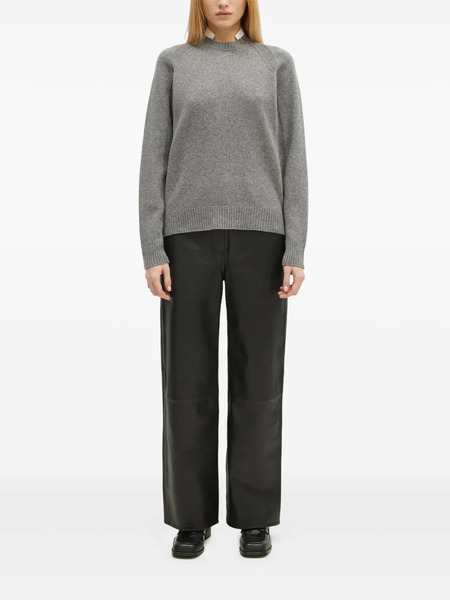  Undercover Raglan-sleeve Button-detail Jumper - Grey 