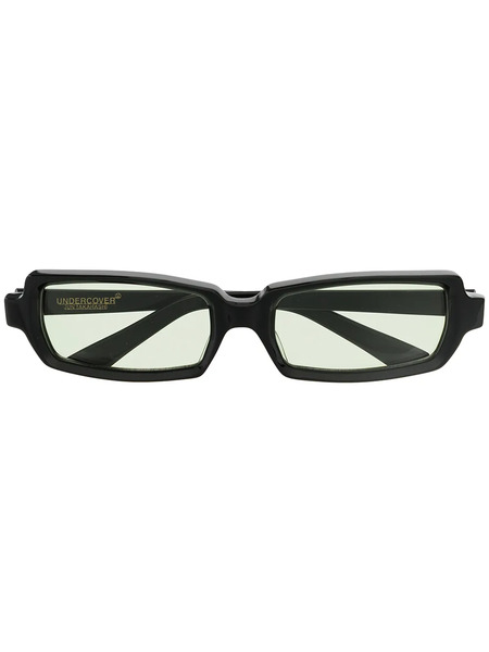  Undercover Rectangle-frame Tinted Sunglasses - Black 