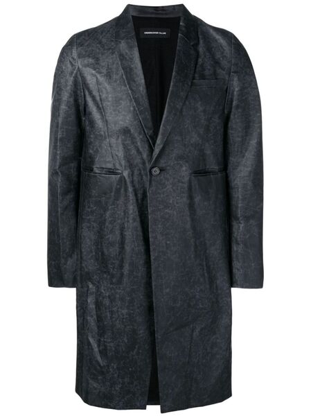  Undercover Single-breasted Coat - Black 