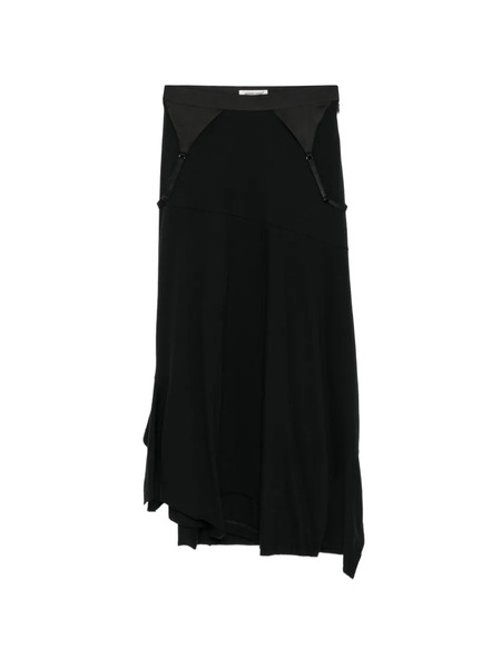 Undercover Strap Asymmetric Skirt - Black 