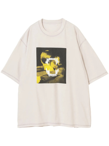  Undercover Vampire-print T-shirt - Neutrals 