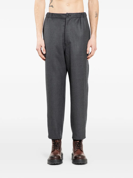  Undercover Wool Cropped Trousers - Grey 