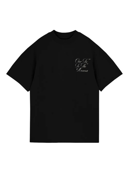  Undergold Santa Unión Printed T-shirt - Black 