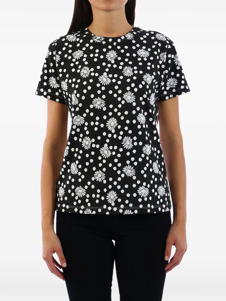  Ungaro Floral Print T-shirt - White 