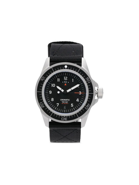  Unimatic Uno Gmt Toolwatch Ut1-gmt 41.5mm - Black 