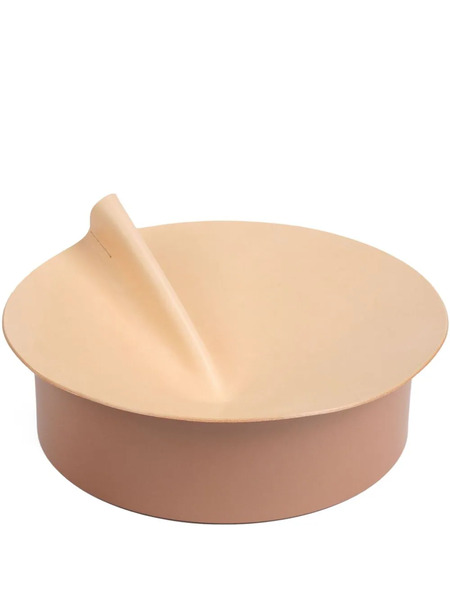  Uniqka Large Rotonda Circular Trinket Box (15cm X 32cm) - Neutrals 