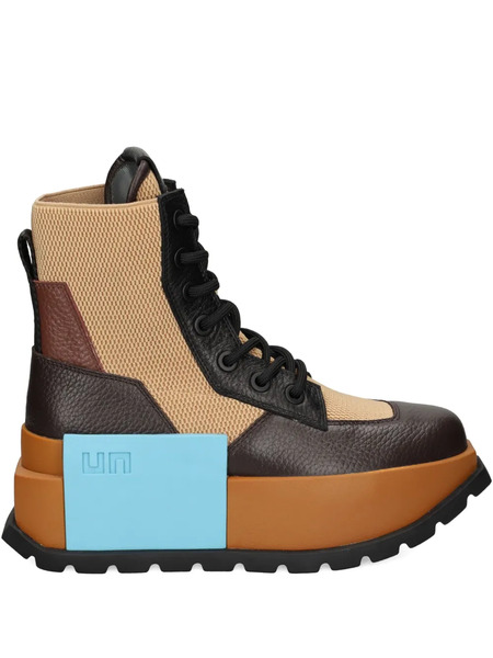  United Nude Leather Ankle Boots - Brown 
