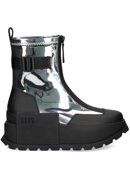  United Nude Roko Bootie Ii Boots - Silver 
