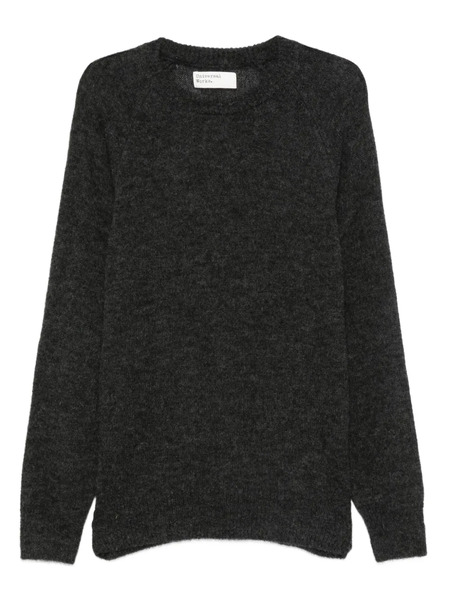  Universal Works Alpaca Wool Sweater - Grey 