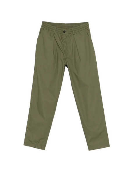  Universal Works Pleated Elasticated Trousers - Green 