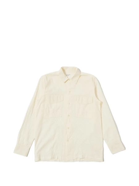  Universal Works Pocket Attendant Shirt - White 