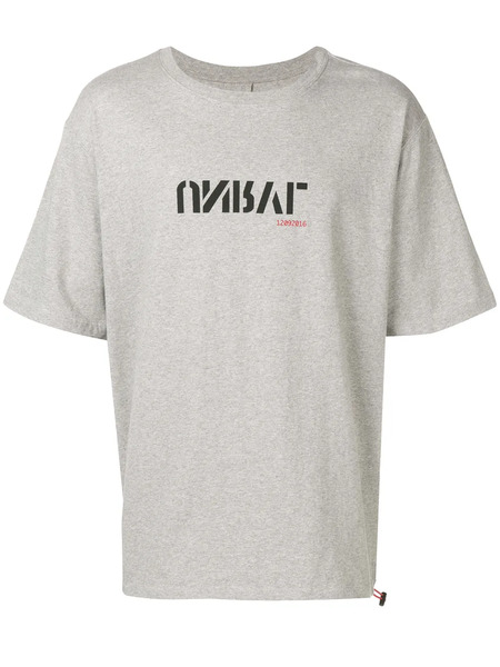  Unravel Project Oversized Logo T-shirt - Grey 