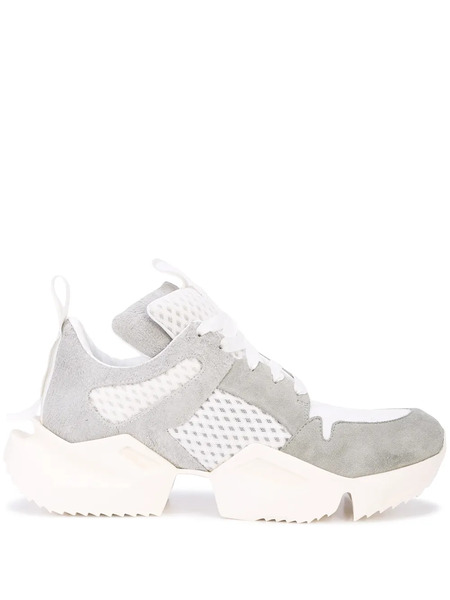  Unravel Project Panelled Sneakers - Grey 