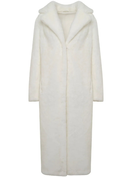  Unreal Fur Dove Coat - White 