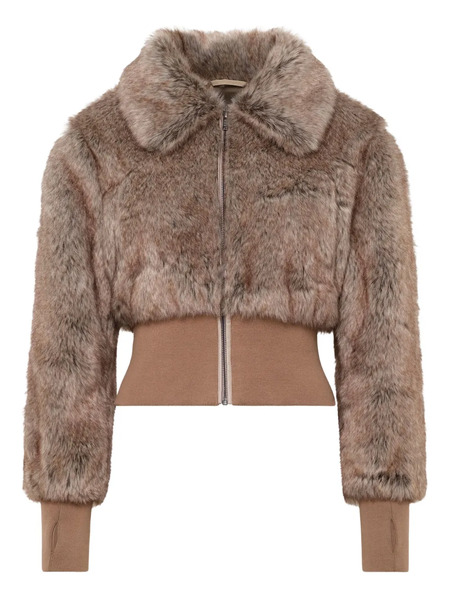  Unreal Fur Event Horizon Faux-fur Jacket - Brown 