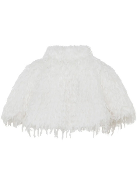  Unreal Fur Faux-fur Wedding Capelet - White 