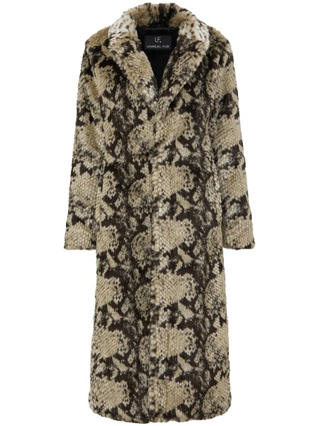  Unreal Fur Madam Grace Coat - Neutrals 
