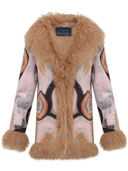  Unreal Fur Yawarr Faux-fur Coat - Pink 