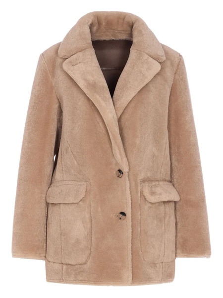  Urbancode Reversible Faux Fur Coat - Neutrals 