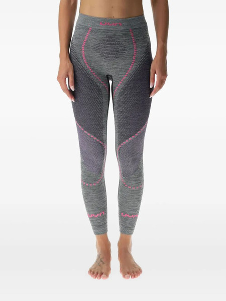 Uyn Logo-waistband Performance Leggings - Grey 