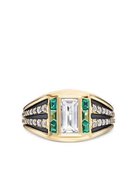  V Jewellery Freya Stone-embellished Ring - Gold 